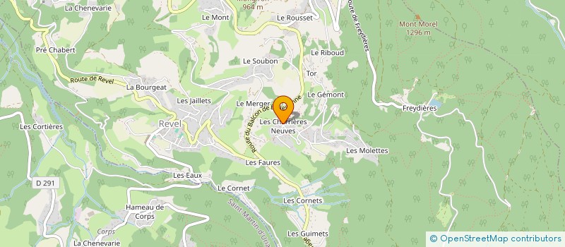 localisation de l'entreprise MONSIEUR ROMAIN AMBLARD à REVEL