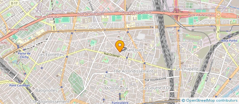 localisation de l'entreprise MONSIEUR ROMAIN AMBROSIONI  PARIS