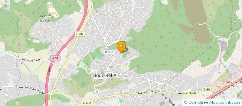 localisation de l'entreprise MONSIEUR ROMAIN ARENE  LA ROQUE D'ANTHERON