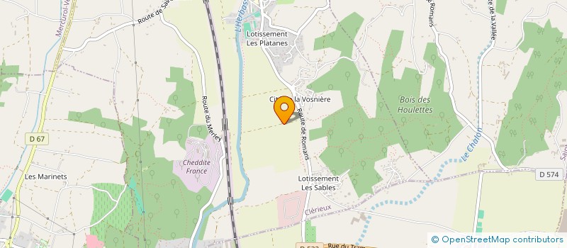 localisation de l'entreprise MONSIEUR ROMAIN ARMAND  CLERIEUX