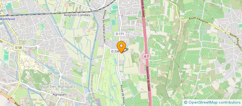 localisation de l'entreprise MONSIEUR ROMAIN ARMET  MORIERES-LES-AVIGNON