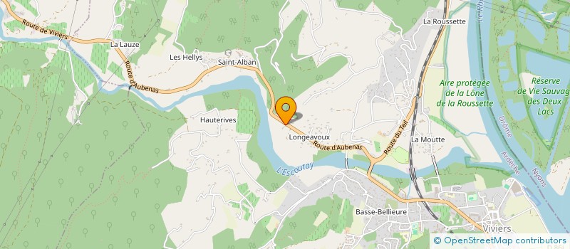 localisation de l'entreprise MONSIEUR ROMAIN ARNAUD  VIVIERS