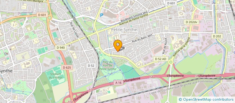 localisation de l'entreprise MONSIEUR ROMAIN ARRACHE à DUNKERQUE