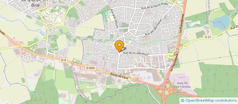 localisation de l'entreprise MONSIEUR ROMAIN ARRESTIER à PONTAULT-COMBAULT