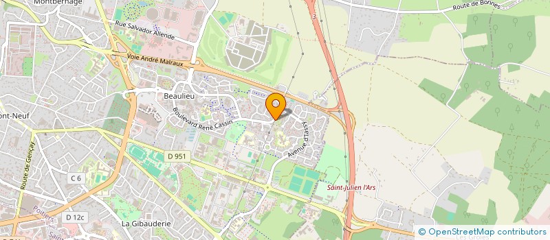 localisation de l'entreprise MONSIEUR ROMAIN ARTIGES  POITIERS