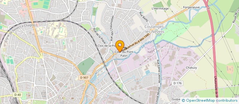 localisation de l'entreprise MONSIEUR ROMAIN ARTILLAN à COULANGES-LES-NEVERS