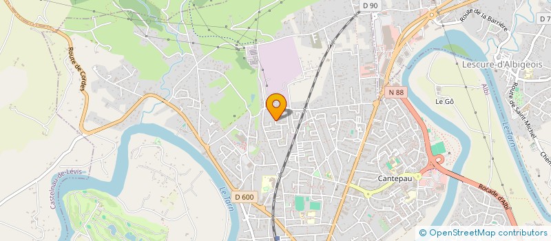 localisation de l'entreprise MONSIEUR ROMAIN ASSIE à ALBI