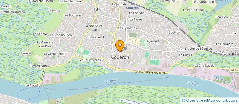 localisation de l'entreprise MONSIEUR ROMAIN BACARISSE à COUERON