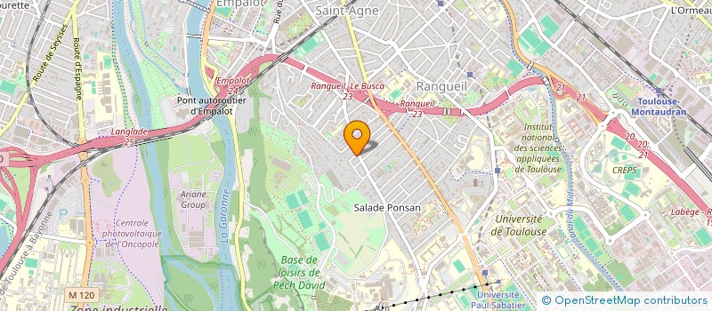 localisation de l'entreprise MONSIEUR ROMAIN BACHA à TOULOUSE