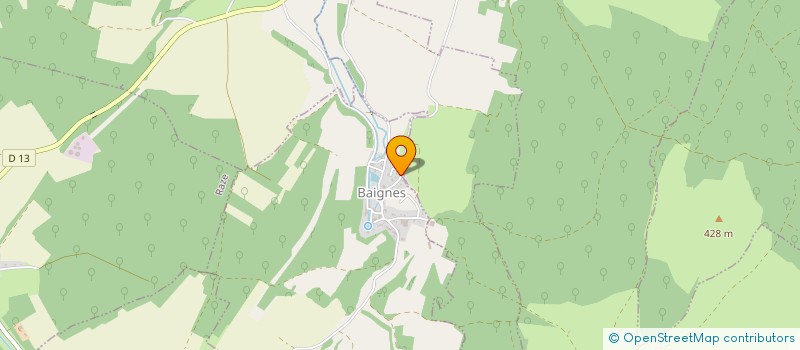 localisation de l'entreprise MONSIEUR ROMAIN BALLAY  BAIGNES