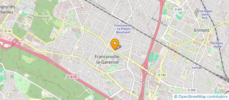 localisation de l'entreprise MONSIEUR ROMAIN BALY  FRANCONVILLE