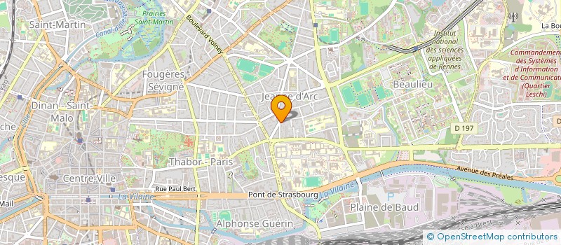 localisation de l'entreprise MONSIEUR ROMAIN BALZAN  RENNES