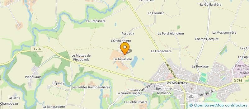 localisation de l'entreprise MONSIEUR ROMAIN BANCHEREAU à BEAUPREAU-EN-MAUGES