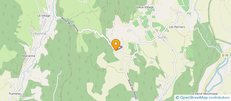 localisation de l'entreprise MONSIEUR ROMAIN BANSILLON  SUZE