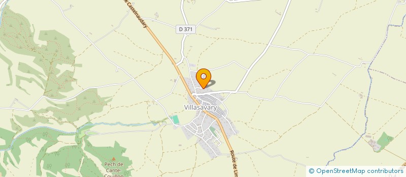 localisation de l'entreprise MONSIEUR ROMAIN BAR  VILLASAVARY
