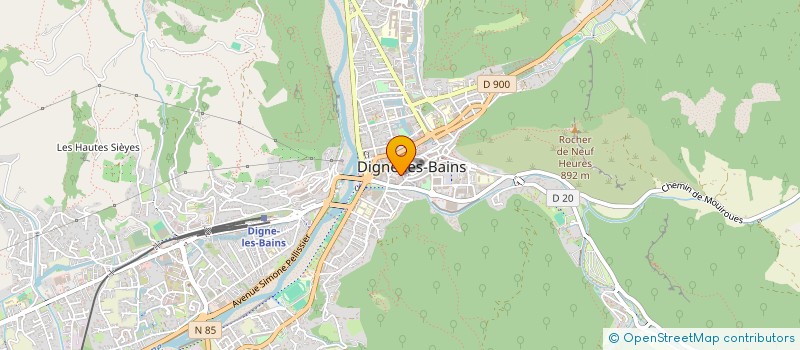 localisation de l'entreprise MONSIEUR ROMAIN BARATO à DIGNE-LES-BAINS