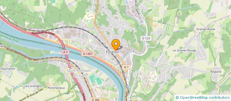 localisation de l'entreprise MONSIEUR ROMAIN BARBOSA  VIENNE