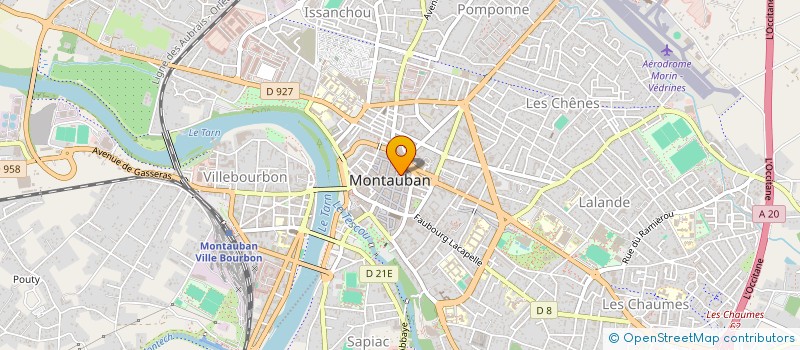 localisation de l'entreprise MONSIEUR ROMAIN BARRAULT  MONTAUBAN