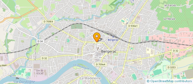 localisation de l'entreprise MONSIEUR ROMAIN BARRIERE à BERGERAC