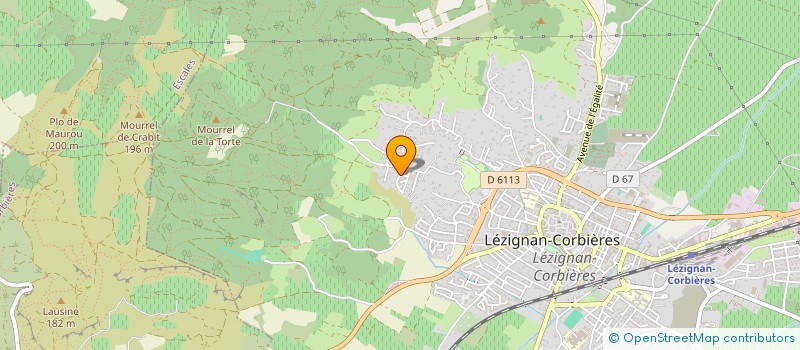 localisation de l'entreprise MONSIEUR ROMAIN BARTHE  LEZIGNAN-CORBIERES