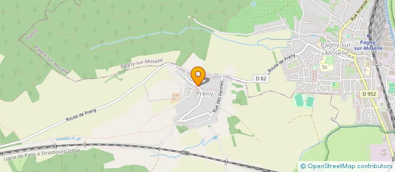 localisation de l'entreprise MONSIEUR ROMAIN BARTHELEMY  LUCINGES