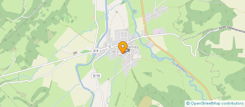 localisation de l'entreprise MONSIEUR ROMAIN BARTHELEMY  POUILLENAY