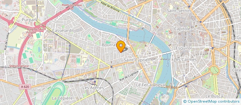 localisation de l'entreprise MONSIEUR ROMAIN BASQUE à TOULOUSE