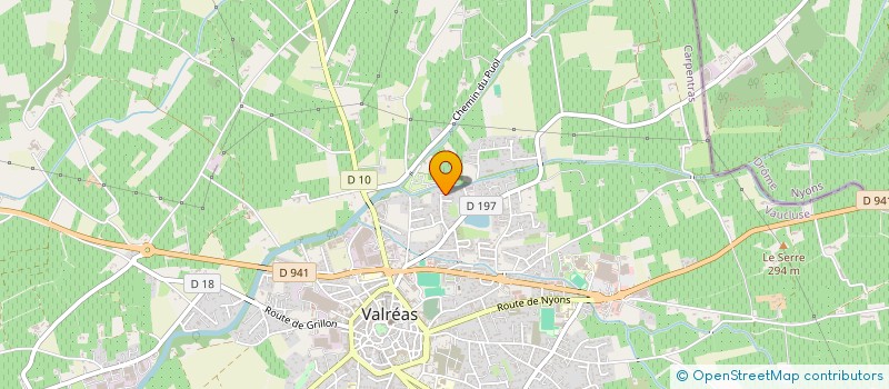 localisation de l'entreprise MONSIEUR ROMAIN BASSOT à VALREAS