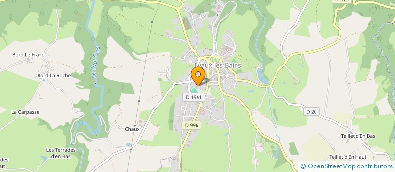 localisation de l'entreprise MONSIEUR ROMAIN BASTIANELLI à EVAUX-LES-BAINS