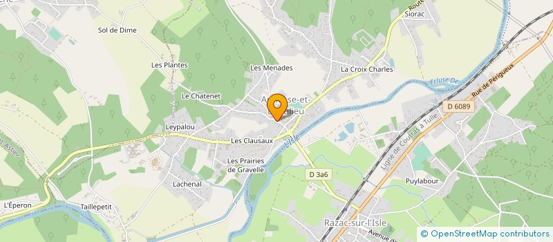 localisation de l'entreprise MONSIEUR ROMAIN BATAILLER  ANNESSE-ET-BEAULIEU