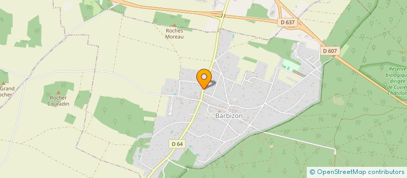 localisation de l'entreprise MONSIEUR ROMAIN BAUDY à BARBIZON