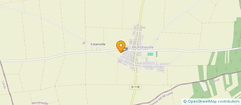 localisation de l'entreprise MONSIEUR ROMAIN BAUNARD  MONDREVILLE