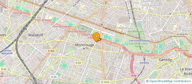 localisation de l'entreprise MONSIEUR ROMAIN BAZARD à MONTROUGE