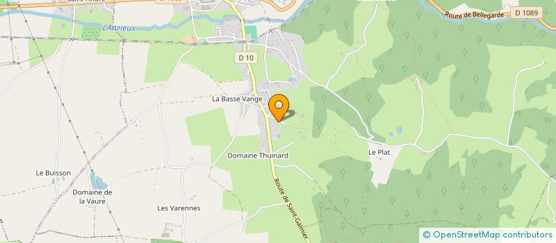 localisation de l'entreprise MONSIEUR ROMAIN BEAL  BELLEGARDE-EN-FOREZ