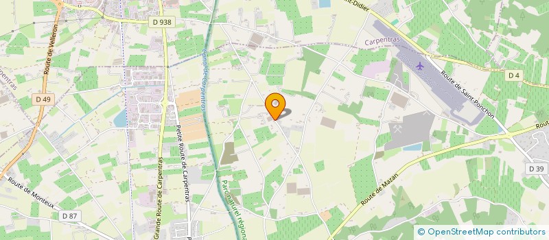 localisation de l'entreprise MONSIEUR ROMAIN BEAULE  PERNES-LES-FONTAINES