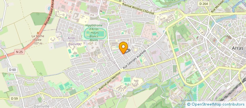 localisation de l'entreprise MONSIEUR ROMAIN BEAULIEUX à ARRAS