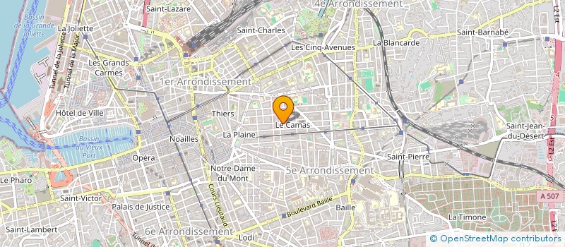 localisation de l'entreprise MONSIEUR ROMAIN BECQUET à MARSEILLE
