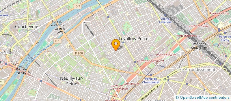localisation de l'entreprise MONSIEUR ROMAIN BEKKENS à LEVALLOIS-PERRET