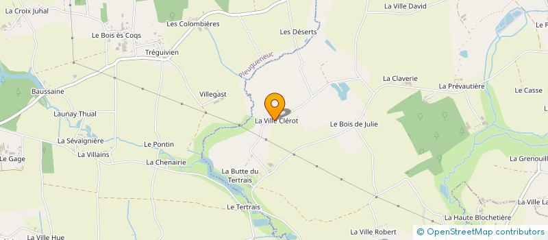 localisation de l'entreprise MONSIEUR ROMAIN BELAN  MEILLAC