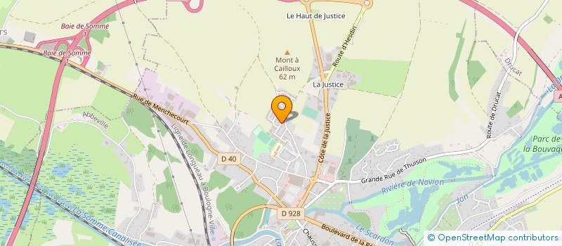 localisation de l'entreprise MONSIEUR ROMAIN BELLAVOINE à ABBEVILLE