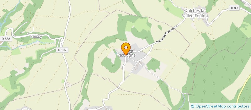 localisation de l'entreprise MONSIEUR ROMAIN BELLOT  VASSOGNE