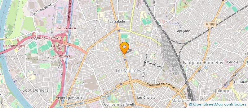 localisation de l'entreprise MONSIEUR ROMAIN BELMON à TOULOUSE