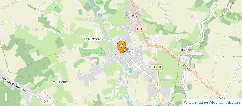 localisation de l'entreprise MONSIEUR ROMAIN BELMONT  LUCEAU