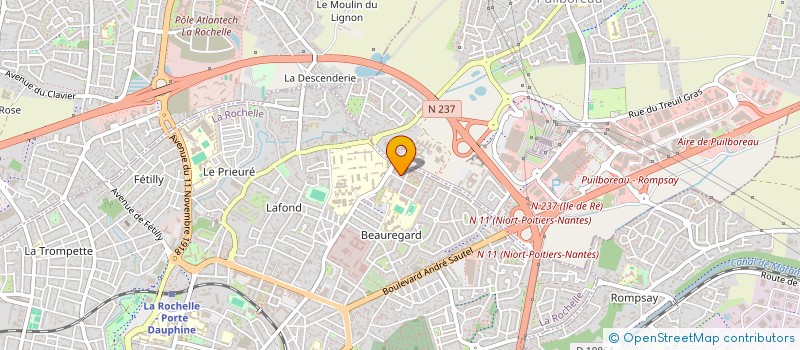 localisation de l'entreprise MONSIEUR ROMAIN BENOIST  BORDEAUX