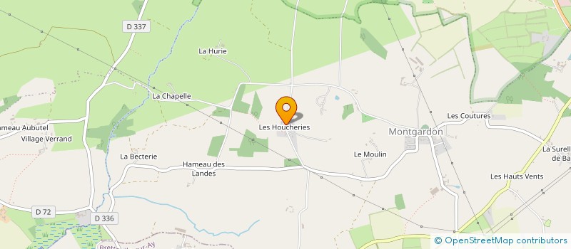 localisation de l'entreprise MONSIEUR ROMAIN BENOIT  LA HAYE