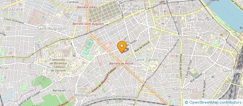 localisation de l'entreprise MONSIEUR ROMAIN BERARD à BORDEAUX