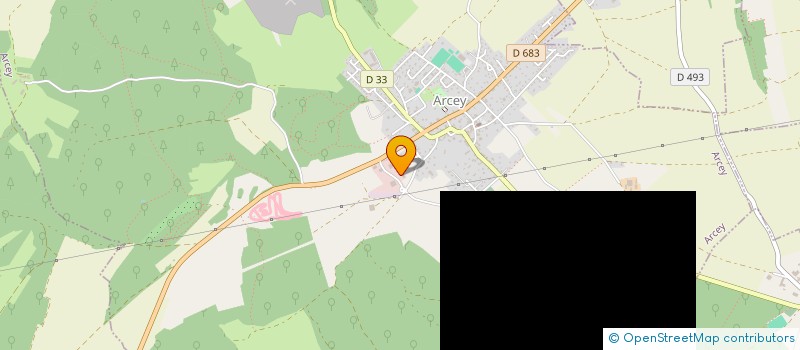 localisation de l'entreprise MONSIEUR ROMAIN BERGER  ARCEY