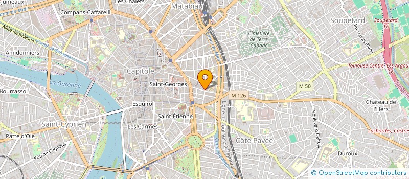 localisation de l'entreprise MONSIEUR ROMAIN BERNARD à TOULOUSE