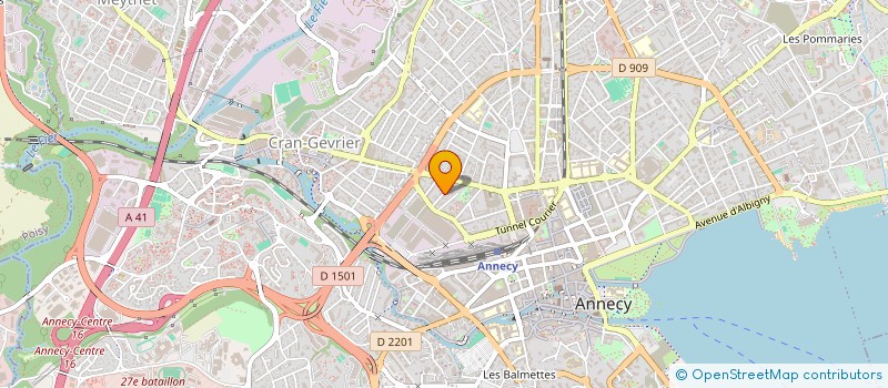 localisation de l'entreprise MONSIEUR ROMAIN BERNARD à ANNECY