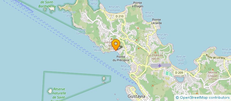 localisation de l'entreprise MONSIEUR ROMAIN BERNIER  SAINT-BARTHELEMY